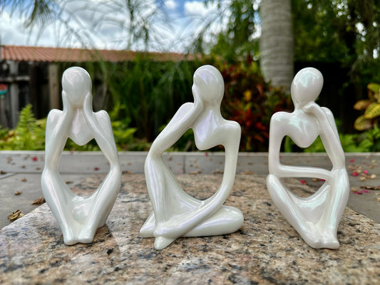 Set of 3 Lady THINKERS