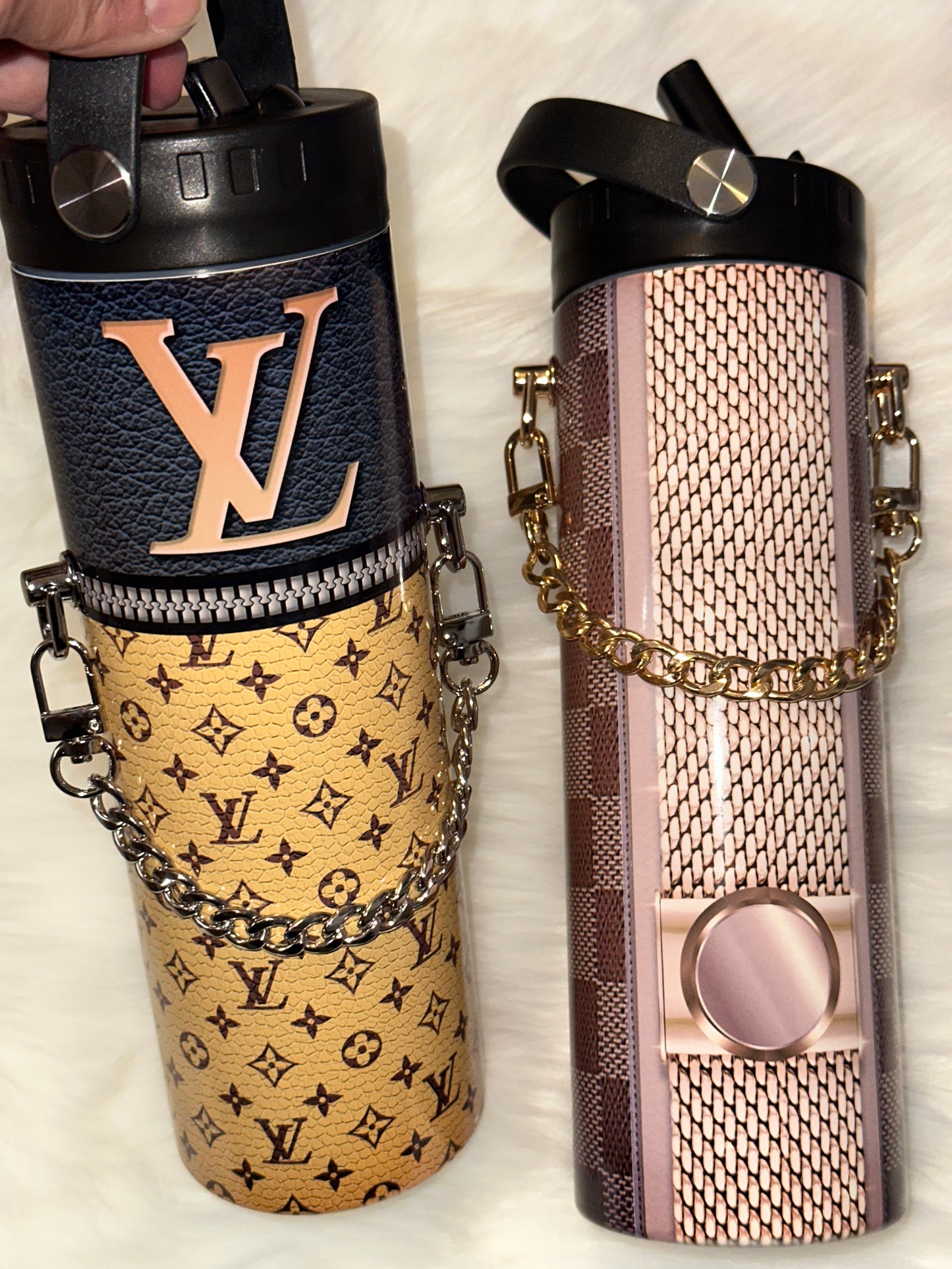 Luxury Purse 20oz Water Bottles