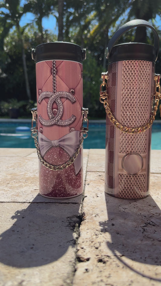 Luxury Purse 20oz Water Bottles